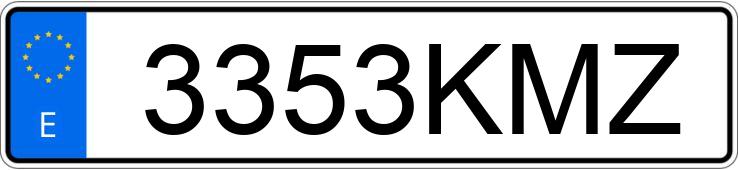 Numer rejestracyjny 3353KMZ posiada NISSAN QASHQAI Numer rejestracyjny 3353KMZ posiada NISSAN QASHQAI