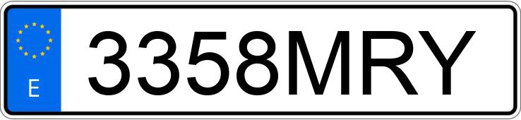 Numer rejestracyjny 3358MRY posiada VOLKSWAGEN POLO Numer rejestracyjny 3358MRY posiada VOLKSWAGEN POLO