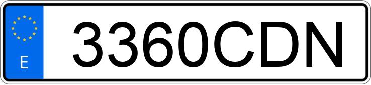 Numer rejestracyjny 3360CDN posiada CITROEN JUMPER Numer rejestracyjny 3360CDN posiada CITROEN JUMPER