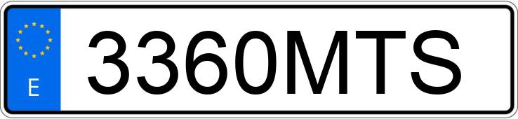 Numer rejestracyjny 3360MTS posiada HYUNDAI BAYON