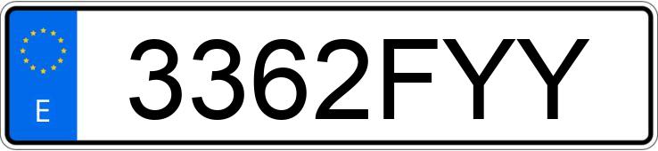 Numer rejestracyjny 3362FYY posiada SKODA SCOUT Numer rejestracyjny 3362FYY posiada SKODA SCOUT