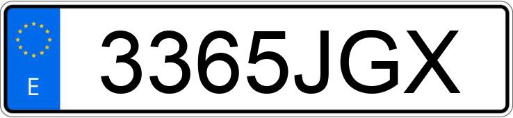 Numer rejestracyjny 3365JGX posiada RENAULT MEGANE Numer rejestracyjny 3365JGX posiada RENAULT MEGANE