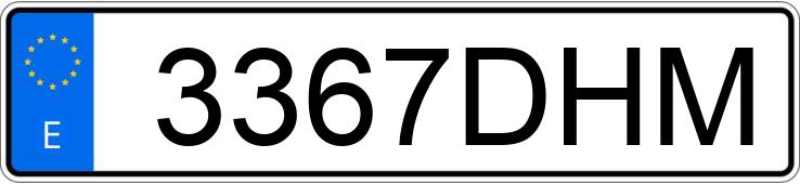 Numer rejestracyjny 3367DHM posiada HYUNDAI TUCSON