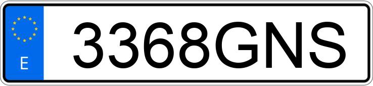 Numer rejestracyjny 3368GNS posiada OPEL INSIGNIA