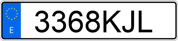 Numer rejestracyjny 3368KJL posiada CITROEN C3