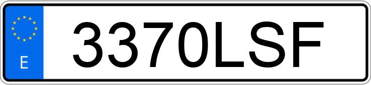 Numer rejestracyjny 3370LSF posiada SUZUKI VITARA Numer rejestracyjny 3370LSF posiada SUZUKI VITARA