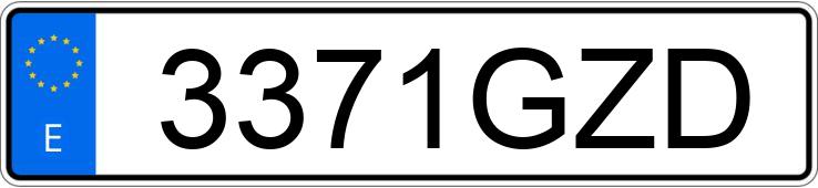 Numer rejestracyjny 3371GZD posiada RENAULT MEGANE Numer rejestracyjny 3371GZD posiada RENAULT MEGANE