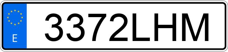 Numer rejestracyjny 3372LHM posiada FIAT 500 Numer rejestracyjny 3372LHM posiada FIAT 500