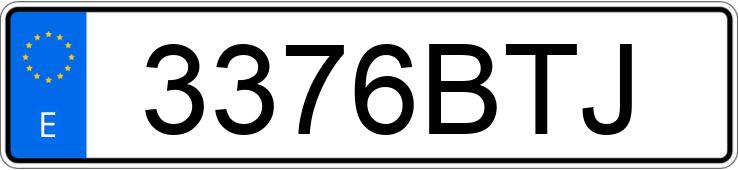 Numer rejestracyjny 3376BTJ posiada OPEL CORSA Numer rejestracyjny 3376BTJ posiada OPEL CORSA