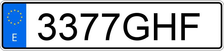 Numer rejestracyjny 3377GHF posiada NISSAN MICRA Numer rejestracyjny 3377GHF posiada NISSAN MICRA