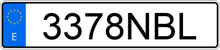 Numer rejestracyjny 3378NBL posiada SEAT ARONA Numer rejestracyjny 3378NBL posiada SEAT ARONA