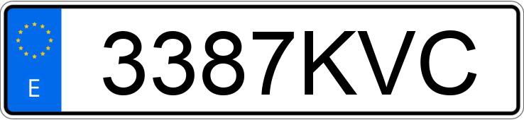 Numer rejestracyjny 3387KVC posiada RENAULT MEGANE Numer rejestracyjny 3387KVC posiada RENAULT MEGANE