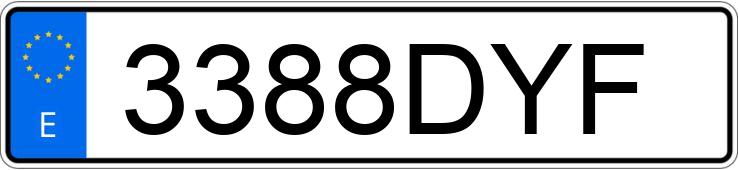 Numer rejestracyjny 3388DYF posiada MERCEDES A (168-169) Numer rejestracyjny 3388DYF posiada MERCEDES A (168-169)