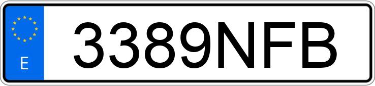 Numer rejestracyjny 3389NFB posiada PEUGEOT RIFTER Numer rejestracyjny 3389NFB posiada PEUGEOT RIFTER