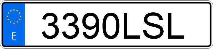 Numer rejestracyjny 3390LSL posiada FORD PUMA