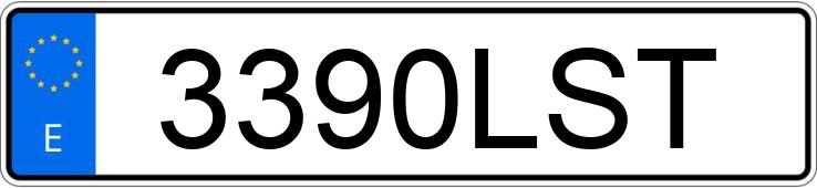 Numer rejestracyjny 3390LST posiada MERCEDES GLE (167)