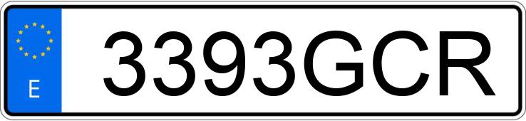 Numer rejestracyjny 3393GCR posiada OPEL ASTRA TWIN TOP Numer rejestracyjny 3393GCR posiada OPEL ASTRA TWIN TOP