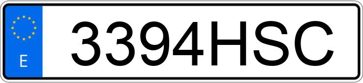 Numer rejestracyjny 3394HSC posiada OPEL INSIGNIA