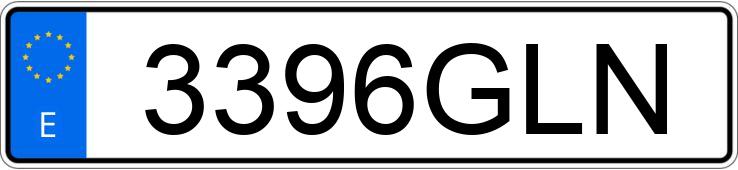 Numer rejestracyjny 3396GLN posiada CITROEN C5