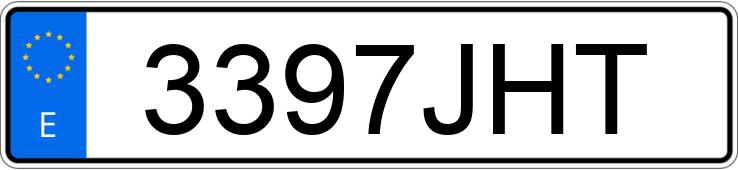 Numer rejestracyjny 3397JHT posiada BMW SERIE 2