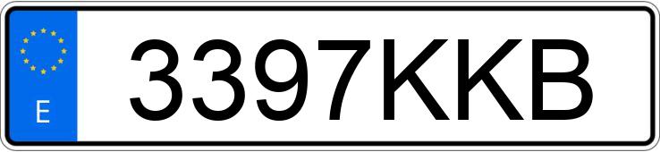 Numer rejestracyjny 3397KKB posiada PEUGEOT 5008 Numer rejestracyjny 3397KKB posiada PEUGEOT 5008