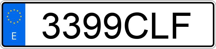 Registreringsnumret 3399CLF har SEAT LEON Registreringsnumret 3399CLF har SEAT LEON