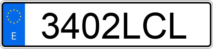 Die Registrierungsnummer 3402LCL hat CITROEN BERLINGO
