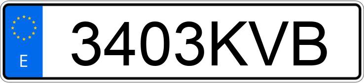 Numer rejestracyjny 3403KVB posiada RENAULT CAPTUR