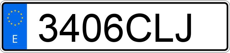 Numer rejestracyjny 3406CLJ posiada BMW X5