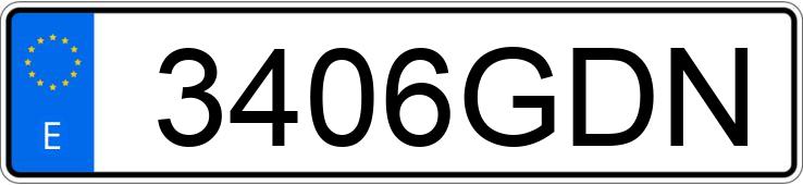 Numer rejestracyjny 3406GDN posiada AUDI A4 Numer rejestracyjny 3406GDN posiada AUDI A4