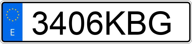 Numer rejestracyjny 3406KBG posiada RENAULT MEGANE Numer rejestracyjny 3406KBG posiada RENAULT MEGANE