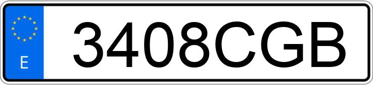 Numer rejestracyjny 3408CGB posiada OPEL VIVARO Numer rejestracyjny 3408CGB posiada OPEL VIVARO