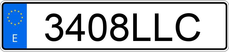 Numer rejestracyjny 3408LLC posiada MERCEDES GLE (167)
