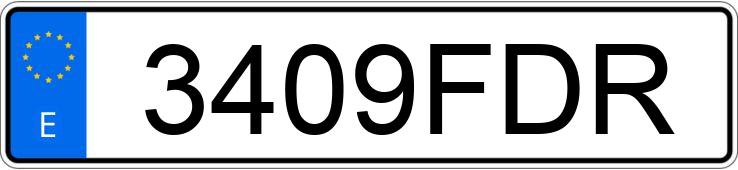 Numer rejestracyjny 3409FDR posiada VOLKSWAGEN PASSAT Numer rejestracyjny 3409FDR posiada VOLKSWAGEN PASSAT