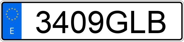 Numer rejestracyjny 3409GLB posiada MERCEDES B (245) 180 CDI