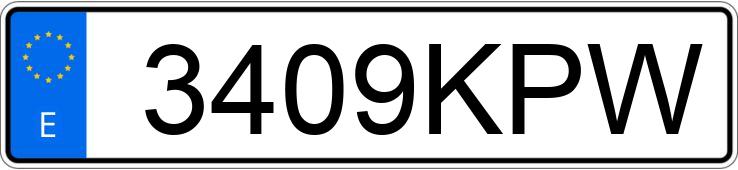 Numer rejestracyjny 3409KPW posiada RENAULT CAPTUR Numer rejestracyjny 3409KPW posiada RENAULT CAPTUR