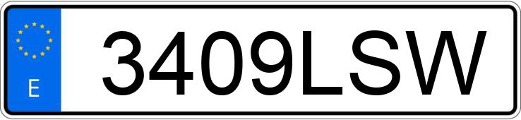 Numer rejestracyjny 3409LSW posiada KEEWAY RKF