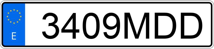 Numer rejestracyjny 3409MDD posiada BMW I4 Numer rejestracyjny 3409MDD posiada BMW I4