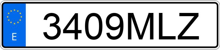 Numer rejestracyjny 3409MLZ posiada VOLKSWAGEN TIGUAN ALLSPACE