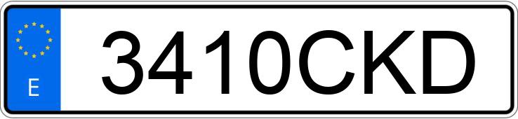 Numer rejestracyjny 3410CKD posiada VOLKSWAGEN POLO Numer rejestracyjny 3410CKD posiada VOLKSWAGEN POLO