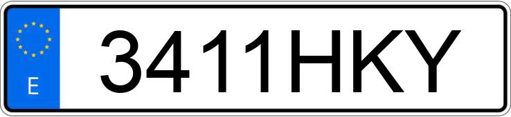 Numer rejestracyjny 3411HKY posiada AUDI A4 Numer rejestracyjny 3411HKY posiada AUDI A4