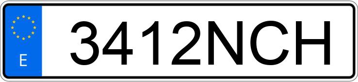 Numer rejestracyjny 3412NCH posiada KIA PICANTO Numer rejestracyjny 3412NCH posiada KIA PICANTO