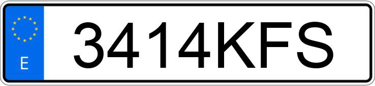 Numer rejestracyjny 3414KFS posiada OPEL VIVARO Numer rejestracyjny 3414KFS posiada OPEL VIVARO