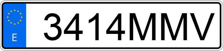 Numer rejestracyjny 3414MMV posiada KTM 125 DUKE