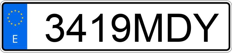 Numer rejestracyjny 3419MDY posiada APRILIA SR GT Numer rejestracyjny 3419MDY posiada APRILIA SR GT