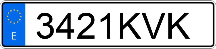 Numer rejestracyjny 3421KVK posiada MERCEDES GLE (166-292)