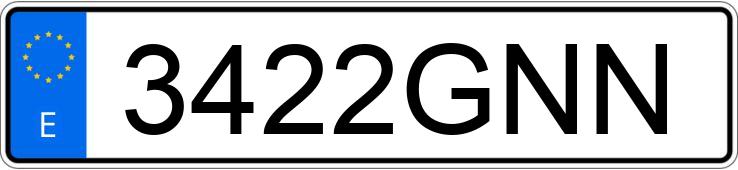 Numer rejestracyjny 3422GNN posiada NISSAN QASHQAI Numer rejestracyjny 3422GNN posiada NISSAN QASHQAI