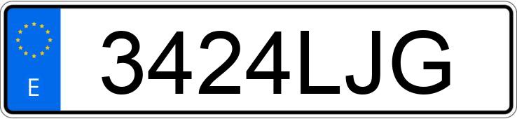 Numer rejestracyjny 3424LJG posiada AUDI A4 Numer rejestracyjny 3424LJG posiada AUDI A4