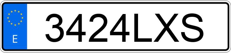 Numer rejestracyjny 3424LXS posiada BMW X6 Numer rejestracyjny 3424LXS posiada BMW X6