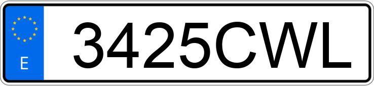 Numer rejestracyjny 3425CWL posiada SEAT LEON Numer rejestracyjny 3425CWL posiada SEAT LEON